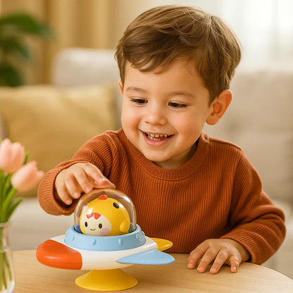 Montessori kinnitatav pöörlev mänguasi – arendav rullik