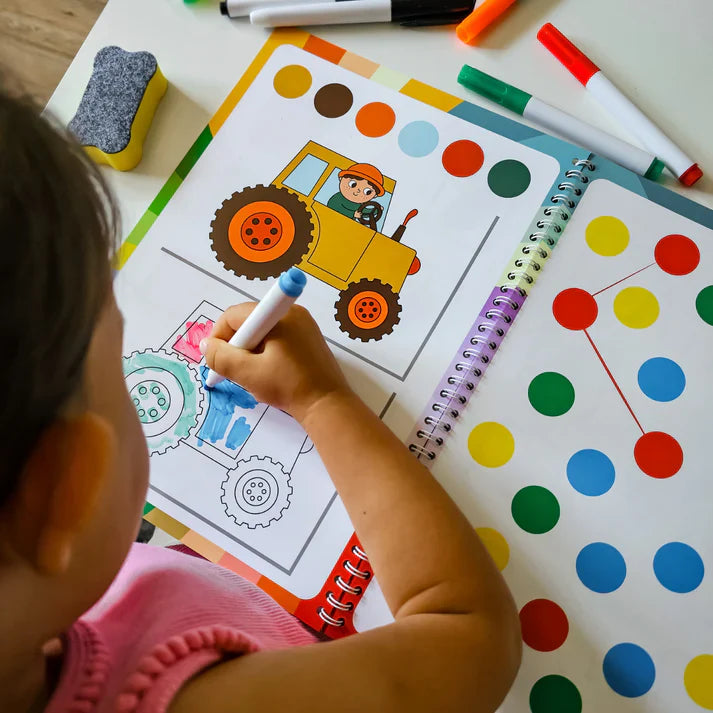 Laste kirjutamisoskuse arendamise töövihik (64 lehekülge)