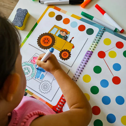 Laste kirjutamisoskuse arendamise töövihik (64 lehekülge)