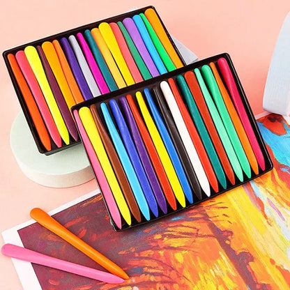 Laste pestavate kriitide joonistamiskomplekt „Puhad käekesed“