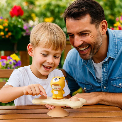 Montessori kinnitatav pöörlev mänguasi – arendav rullik