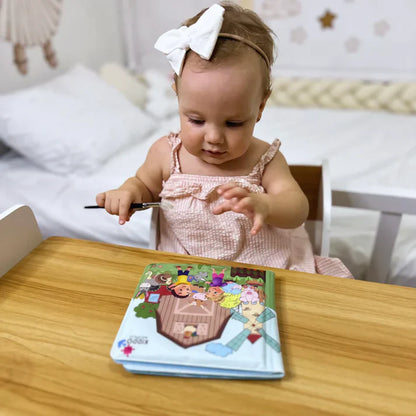 Veega värvimisraamat – Jälgi jooni!