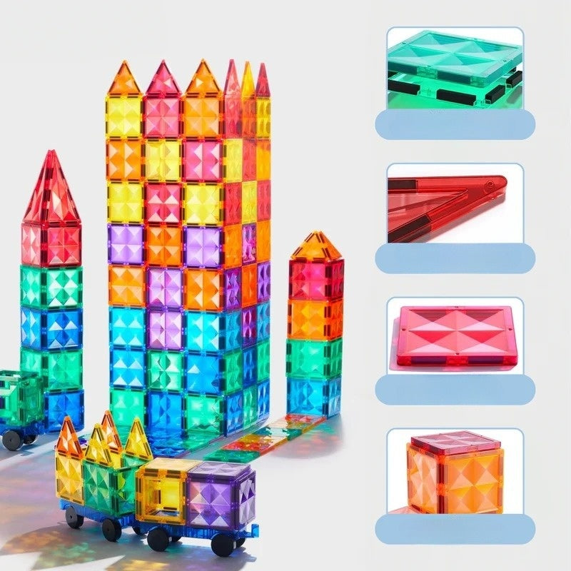 Magnetilised ehitusplaadid lastele – loovuse ja oskuste arendamiseks