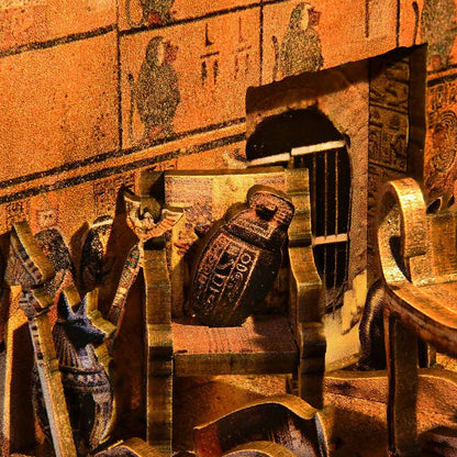 „Egiptuse Farao Hauakambri“ meisterduskomplekt raamaturiiuli kaunistamiseks