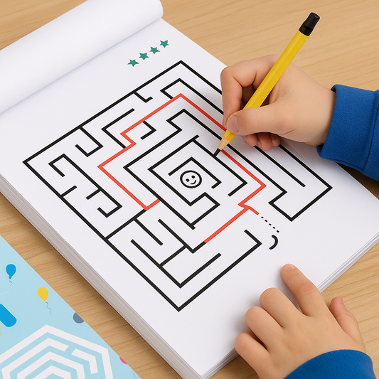192 labürindi mõistatuste raamat – arendav ja keskendumist treeniv tegevus