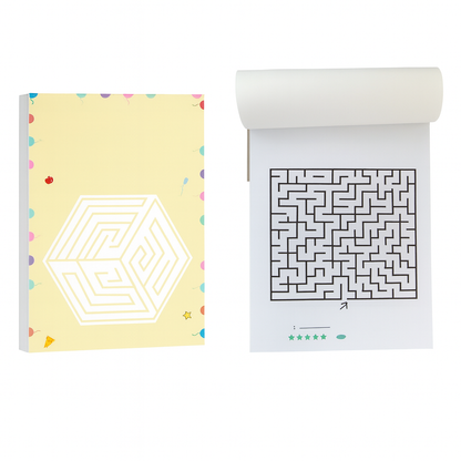 192 labürindi mõistatuste raamat – arendav ja keskendumist treeniv tegevus