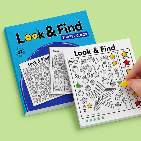 Interaktiivne aardeotsingu raamat + mõistatuste komplekt