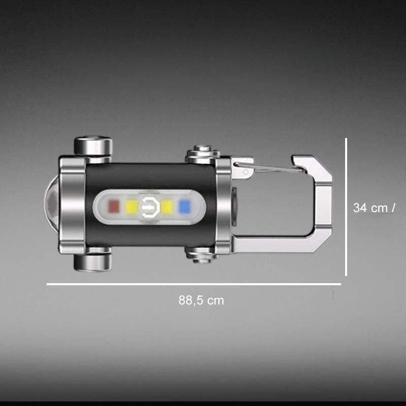 Laetav ere taskulamp võtmehoidjaga
