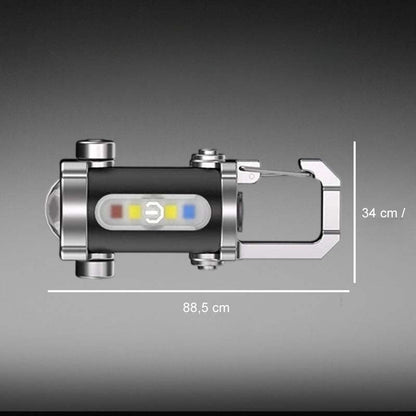 Laetav ere taskulamp võtmehoidjaga