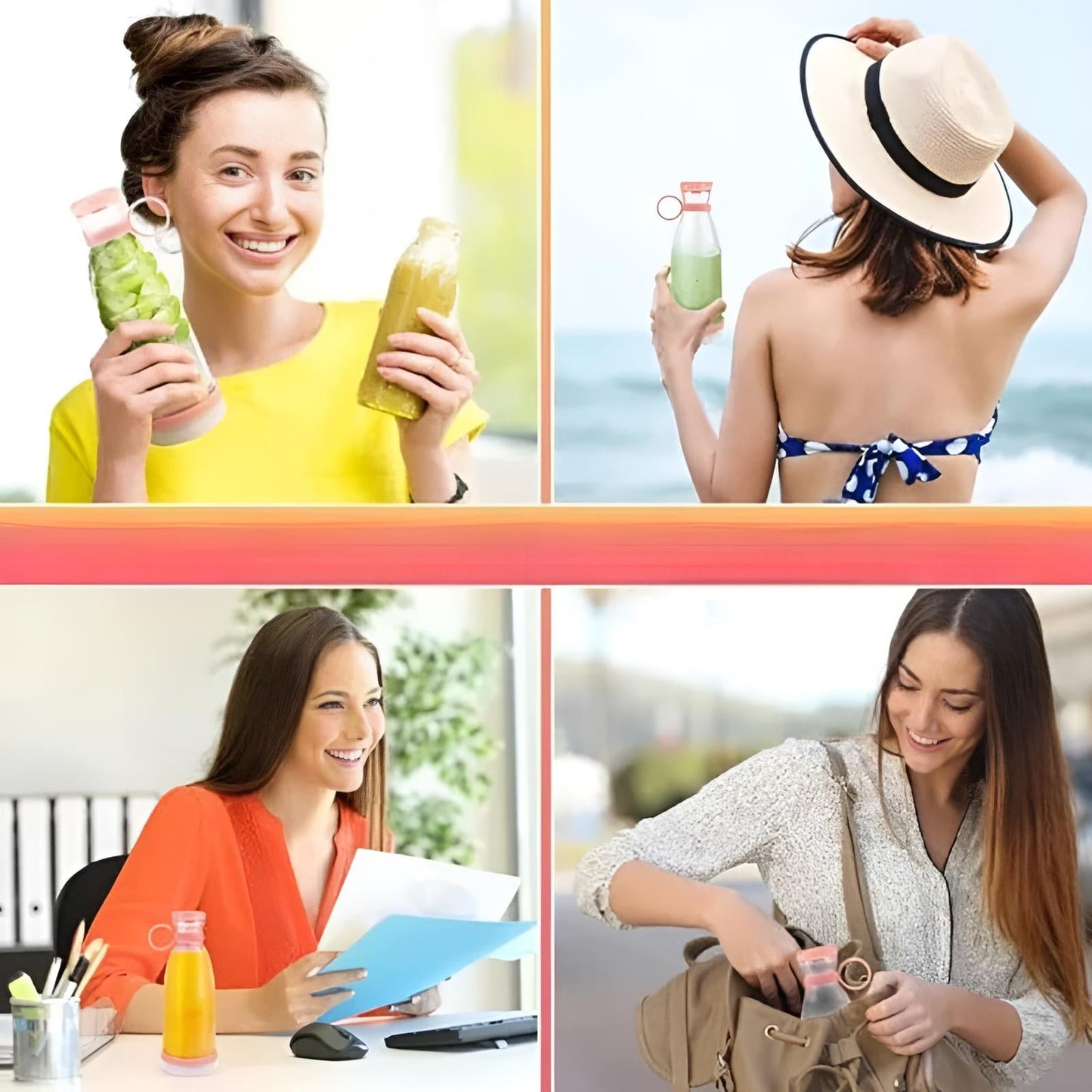 Kompaktne kaasaskantav blender – smuutid ja mahlad hetkega