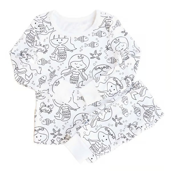 Värvitav pidžaama lastele