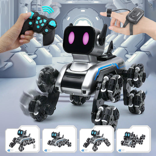 Tark akrobaatrobot – tuled, muusika ja 360° trikid