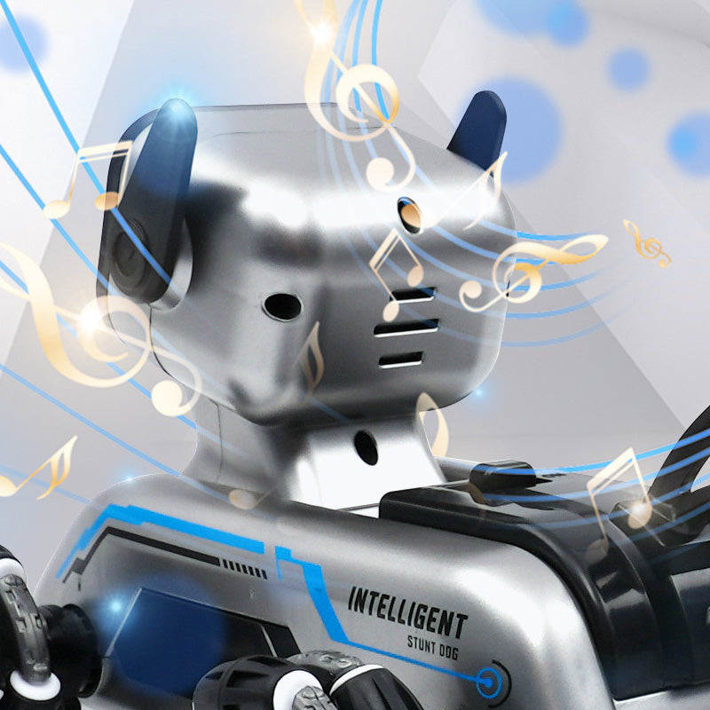 Tark akrobaatrobot – tuled, muusika ja 360° trikid