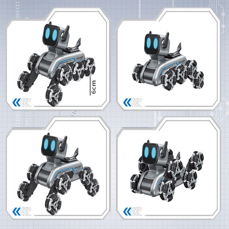 Tark akrobaatrobot – tuled, muusika ja 360° trikid