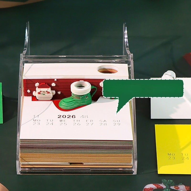 Jõulude 3D paberist advendikalender