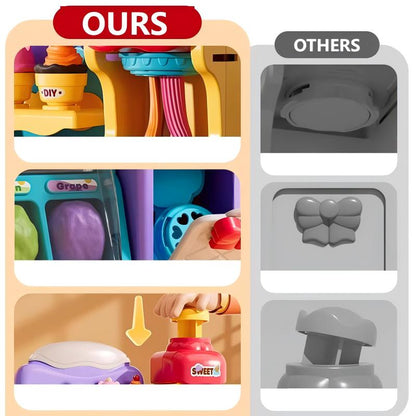 Laste komplekt: jäätise valmistamise mängukomplekt