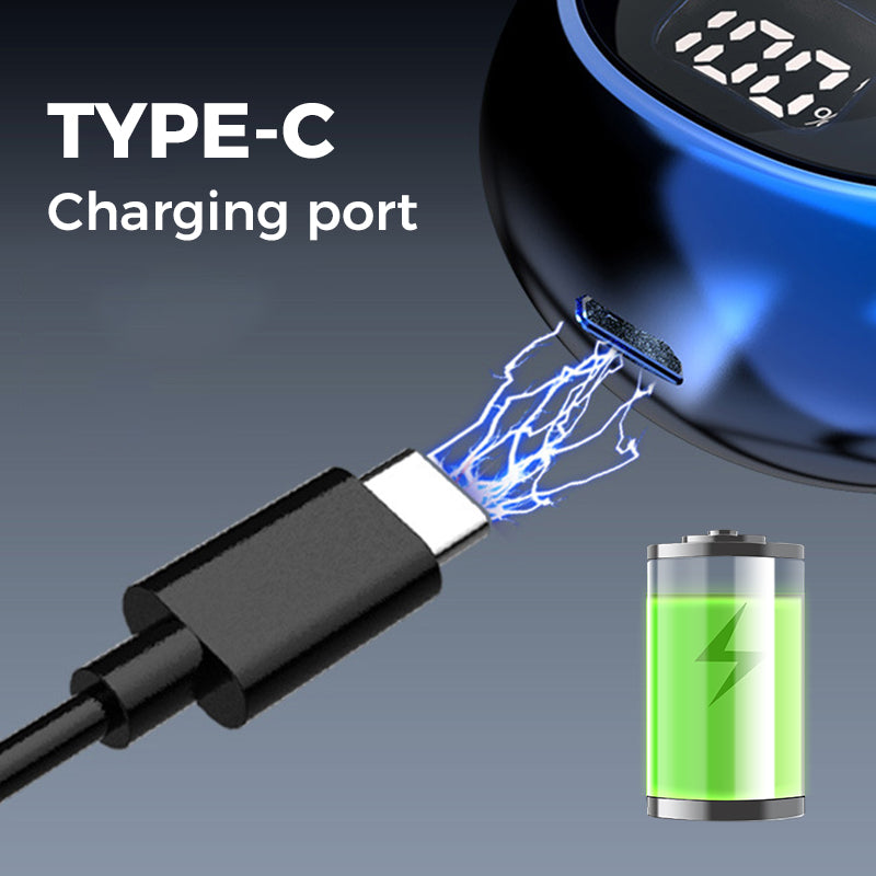 Mini kaasaskantav elektriline pardel – täpne kuiv ja märg raseerimine