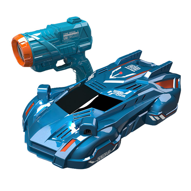 Laserjuhtimisega seintel sõitev RC-auto lastele